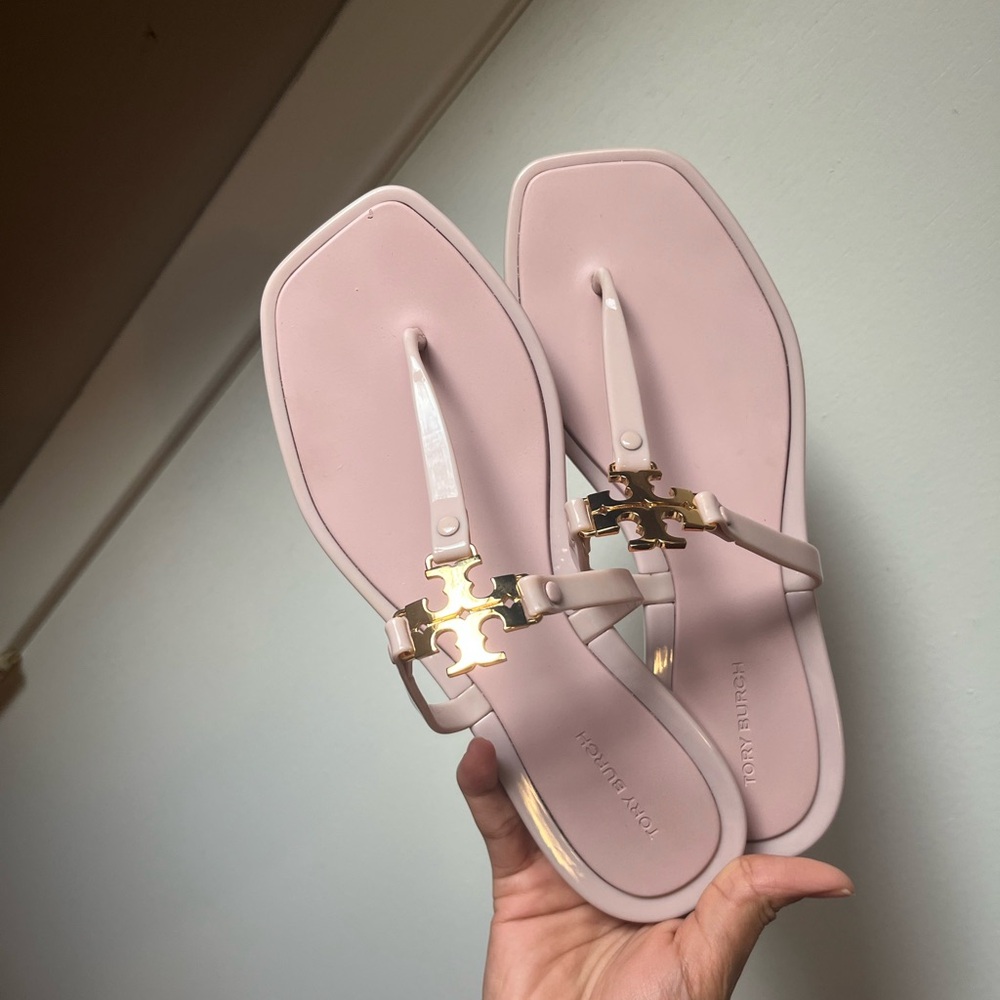 Tory Burch Roxanne Jelly Blush Sandals